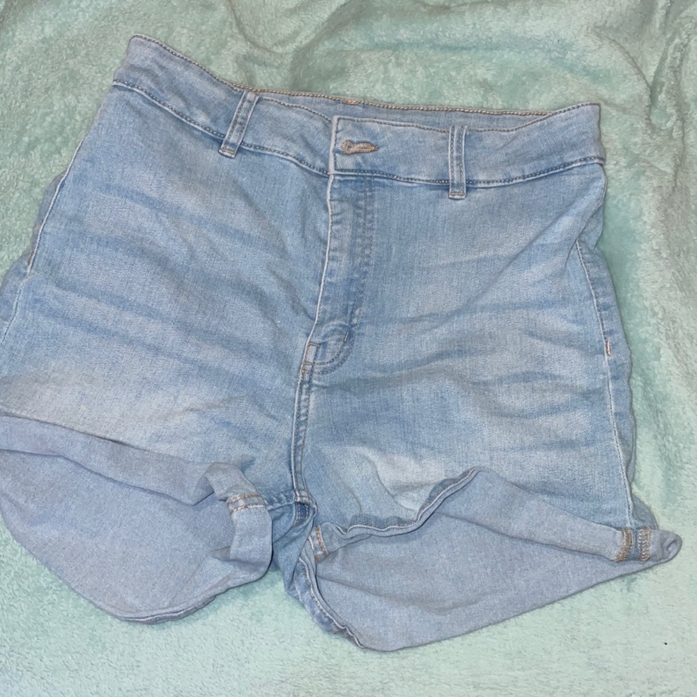 High Waisted Jean Shorts
